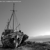 Buy canvas prints of Decaying Ship Latchi Cyprus by Andy Salter