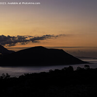 Buy canvas prints of Sunrise over Kalkan by Andy Salter