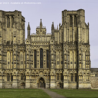 Buy canvas prints of Wells Cathedral Somerset by Andy Salter