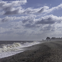 Buy canvas prints of Beach at Aldeburgh by Andy Salter