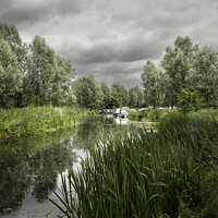 Buy canvas prints of Paper Mill Lock by Andy Salter