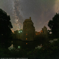 Buy canvas prints of Milky Way Over the Chateau by Alan Crossland