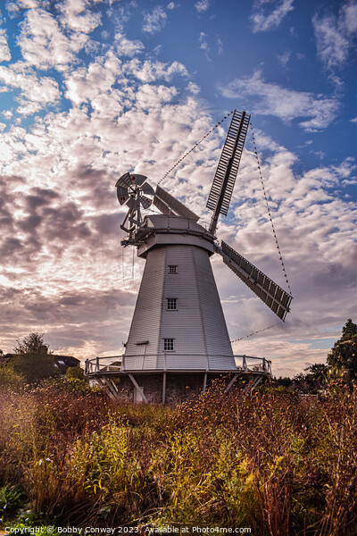 Upminster Windmill Picture Board by Bobby Conway