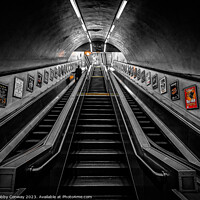 Buy canvas prints of London underground by Bobby Conway