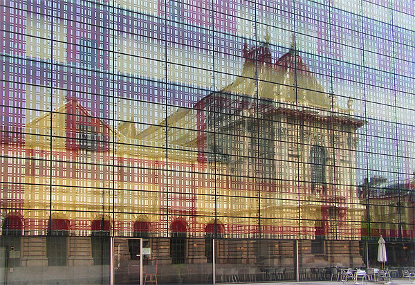 A Lille Reflection Picture Board by Alan Pickersgill
