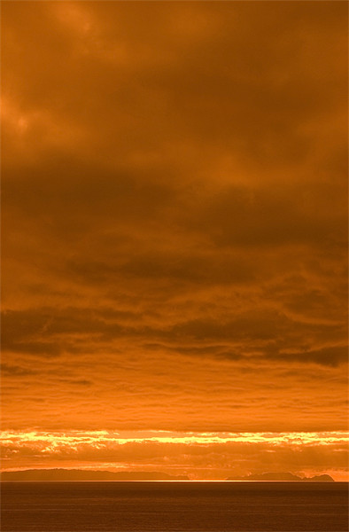 Hells dawn Picture Board by Alan Pickersgill