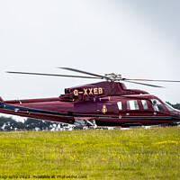 Buy canvas prints of royal family helicopter by KRJ Photography