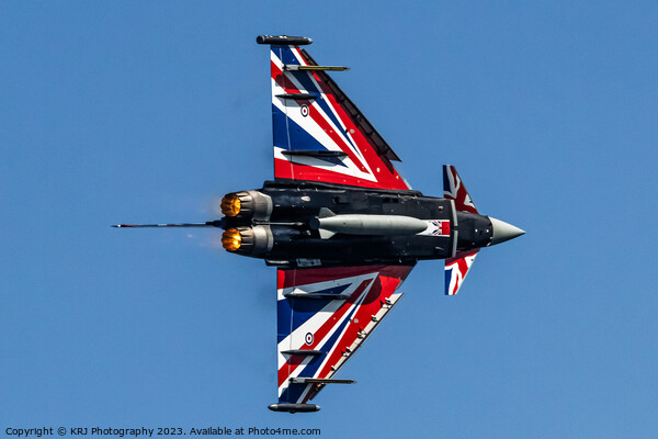 raf typhoon display black jack Picture Board by KRJ Photography