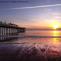 Buy canvas prints of sunrise Paignton by Andrew percival