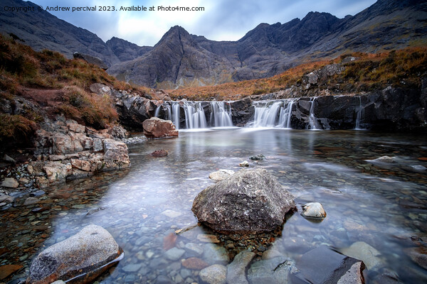 fairy pools isle of sky Picture Board by Andrew percival