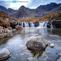 Buy canvas prints of fairy pools isle of sky by Andrew percival