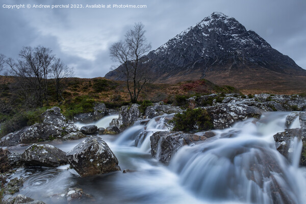 Glen Etive  Picture Board by Andrew percival