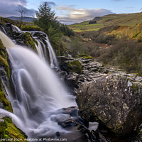 Buy canvas prints of Loup of fintry Scotland  by Andrew percival