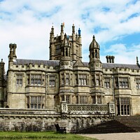 Buy canvas prints of Margam Castle by Adrian Dockerty