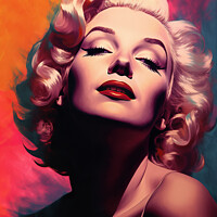 Buy canvas prints of Marilyn by Harold Ninek