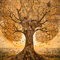 Buy canvas prints of Tree of Life by Harold Ninek