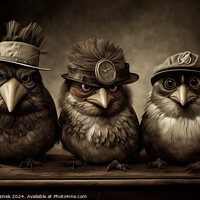 Buy canvas prints of Angry Birds by Harold Ninek