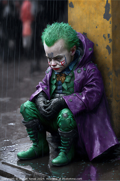 Baby Joker Picture Board by Harold Ninek
