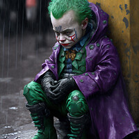 Buy canvas prints of Baby Joker by Harold Ninek