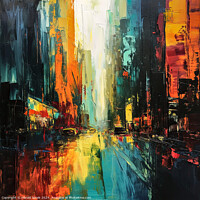 Buy canvas prints of City Streets by Harold Ninek