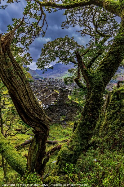 Anglesey Barracks , Dinorwic quarry  Picture Board by Mike McMahon