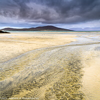 Buy canvas prints of Looking Towards Taransay Isle of Harris by Fred Bell