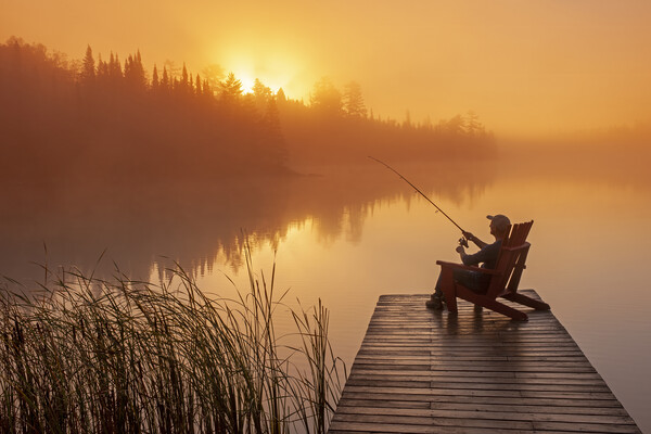 Best Time For Fishing Picture Board by Dave Reede