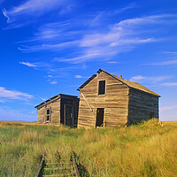 Buy canvas prints of abandoned farm house by Dave Reede