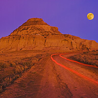 Buy canvas prints of Castle Butte by Dave Reede