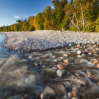 Buy canvas prints of Along Lake Superior by Dave Reede