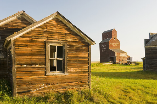 abandoned town of Bents Picture Board by Dave Reede