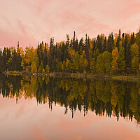Buy canvas prints of Northern Lake by Dave Reede