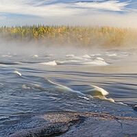 Buy canvas prints of Flowing Water by Dave Reede