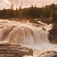 Buy canvas prints of Waterfalls  by Dave Reede