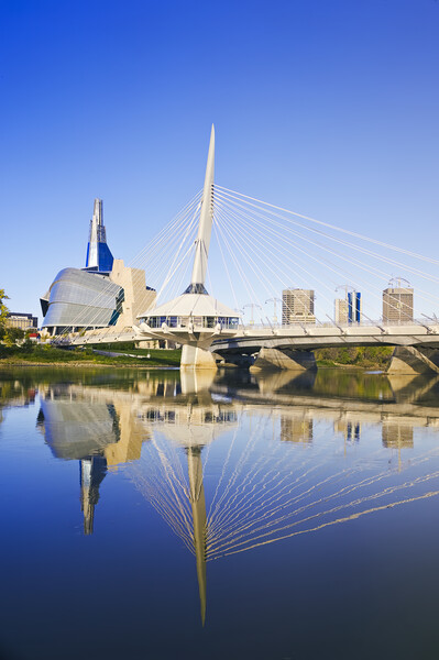 Winnipeg skyline  Picture Board by Dave Reede
