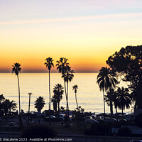 Buy canvas prints of Coastal Sunset - Encinitas, California by Joseph S Giacalone