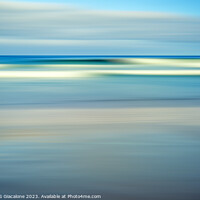 Buy canvas prints of Soft Surf Abstract by Joseph S Giacalone