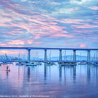 Buy canvas prints of Pastel Morning Blues by Joseph S Giacalone