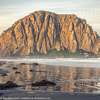 Buy canvas prints of Morro Rock Reflection by Joseph S Giacalone