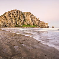 Buy canvas prints of Surf's Up - Morro Rock by Joseph S Giacalone