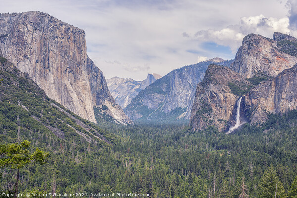 The Majestic Valley Picture Board by Joseph S Giacalone