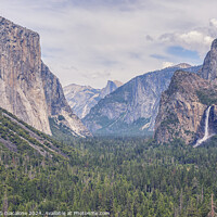Buy canvas prints of The Majestic Valley by Joseph S Giacalone
