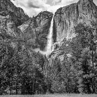 Buy canvas prints of The Majestic Upper Yosemite Falls by Joseph S Giacalone