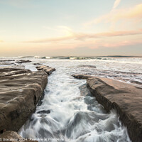 Buy canvas prints of Channel To The Sea - La Jolla Coast by Joseph S Giacalone