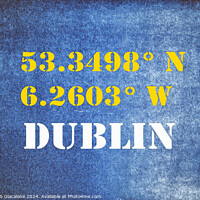 Buy canvas prints of GPS Dublin by Joseph S Giacalone