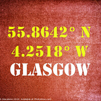 Buy canvas prints of GPS Glasgow by Joseph S Giacalone