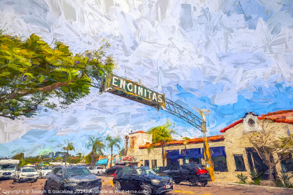 Cruising The Boulevard Picture Board by Joseph S Giacalone