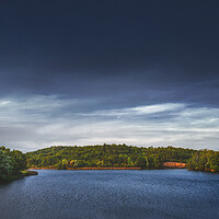 Buy canvas prints of Everything's quiet on the small lake by Dejan Travica