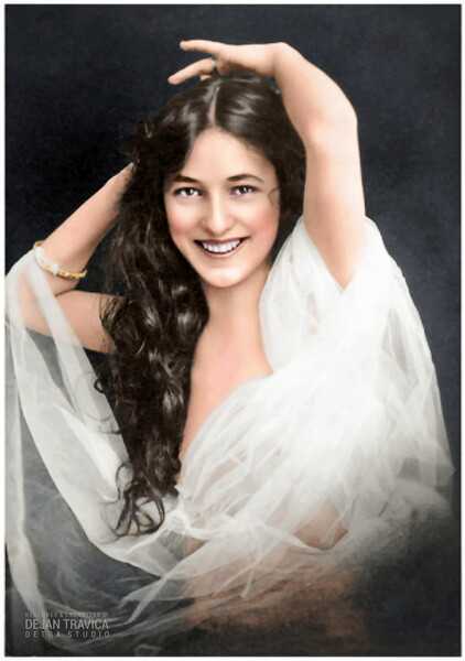 Evelyn Nesbit 1884-1967 a popular American actress Picture Board by Dejan Travica