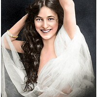 Buy canvas prints of Evelyn Nesbit 1884-1967 a popular American actress by Dejan Travica